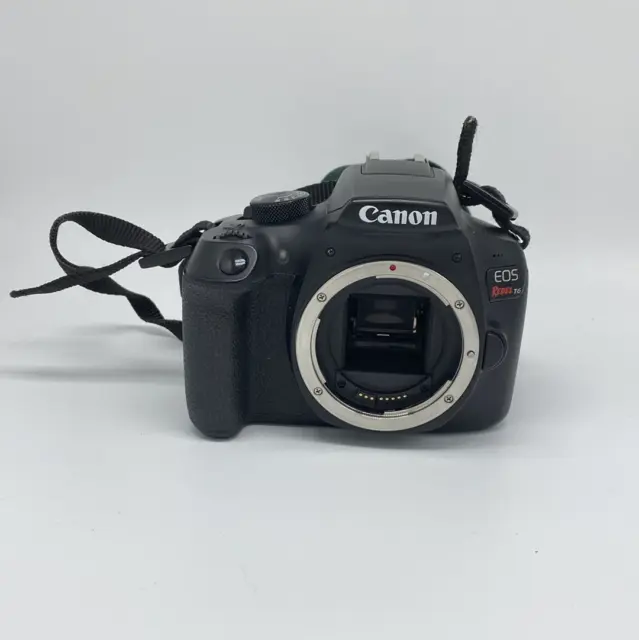 Canon EOS Rebel T6 18MP Digital SLR DSLR Camera 70 Shutter Count Body Only