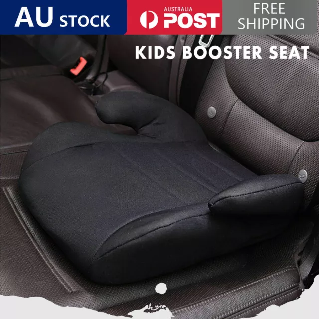 4- 12 years Car Booster Seat Chair Cushion Pad For Toddler Children Kids Black