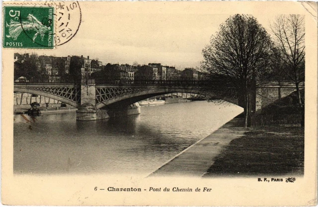CPA AK Charenton Pont du Chemin de Fer FRANCE (1282207)