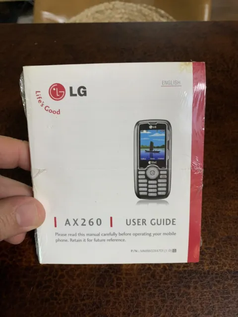 LG LGLP-AHFM Sealed User Manual for AX260