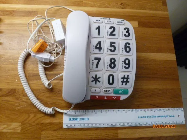 Opticom Corded Telephone With Speakerphone (REDUCED)