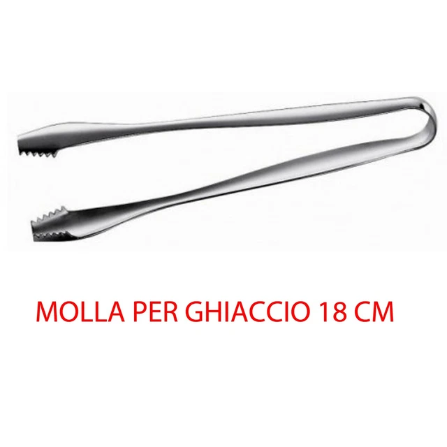 Molla Per Ghiaccio Alessi - Acciaio Inox 18/10, Design Elegante, Per Cocktail E Bevande Fredde, 16 Cm - Foto 9