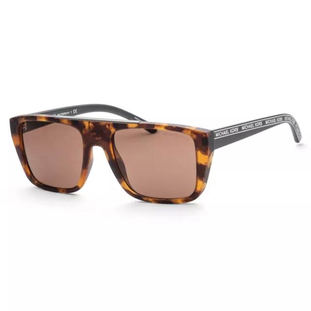 Michael Kors Men's MK2159-300673 Byron 55mm Matte Dark Tort Sunglasses