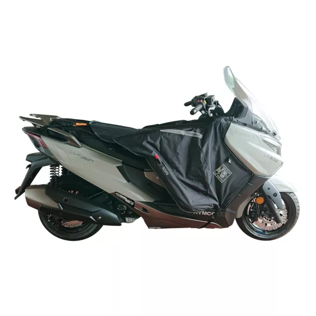 R211X Coprigambe Termoscud Tucano Urbano Per Moto Scooter Impermeabile Nero