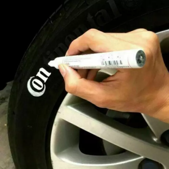 Permanent Paint Marker Pen For Car Tyre Tire Tread Rubber Metal Waterproof P6W4