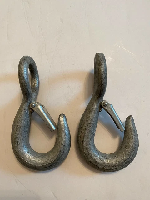 Lifting Hook, Hoisting Hook, Campbell Lifting Hook, 3/4" Reversed Eye Galv USA
