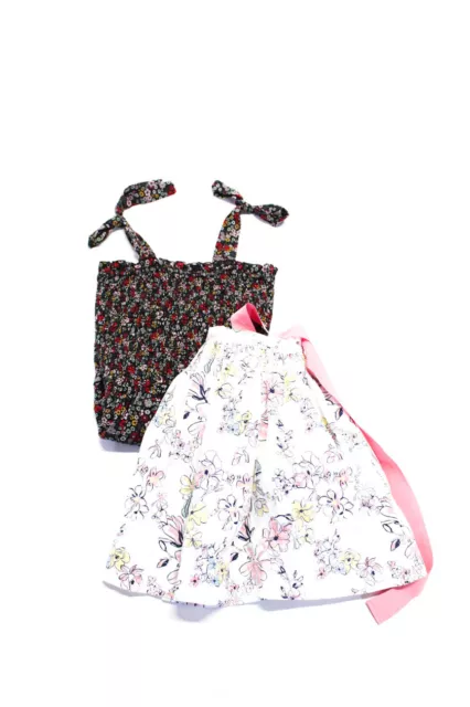 Petit Bateau Ever After Childrens Girls Printed Skirt Dress Size 12 14 Lot 2