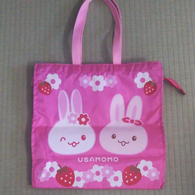 Mother garden Usamomo strawberry bag  pink collection