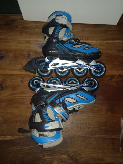 SOFTEC V BLADE X ABEC 7 WHEELS 80 ROLLERBLADES  size US 6 GOOD CONDITION 3