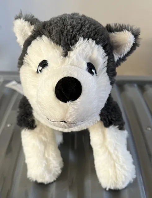 Ikea Livlig Husky Dog Grey White 10" 25cm Plush Soft Toy   1j