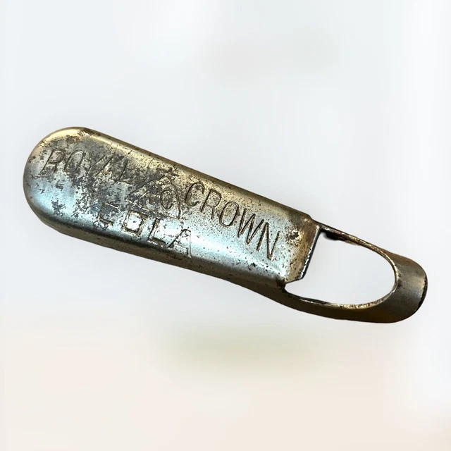 VINTAGE ROYAL CROWN Cola Soda Pop Bottle Opener Advertising 2.00