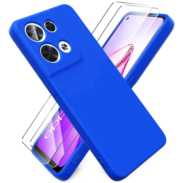 Pack Coque Silicone Rose + 2 Verres Trempés Pour Oppo A72 – Little Boutik