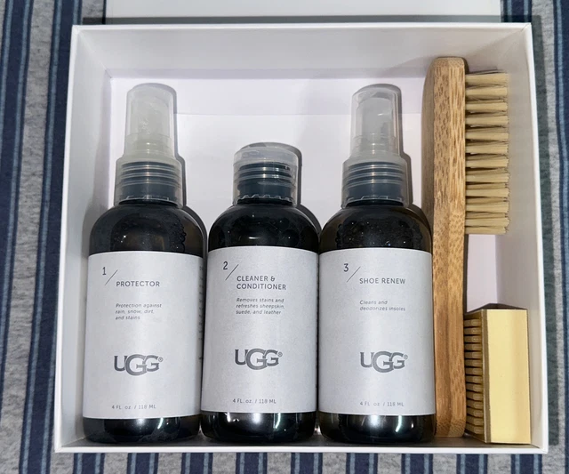 UGG Sheepskin & Suede Care Kit Protector Cleaner Conditioner Shoe Boot Renew