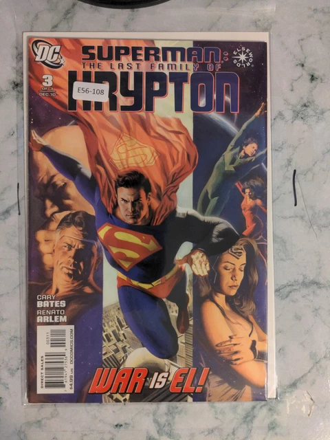 Superman: The Last Family Of Krypton #3 Mini 8.0 Dc Comic Book E56-108