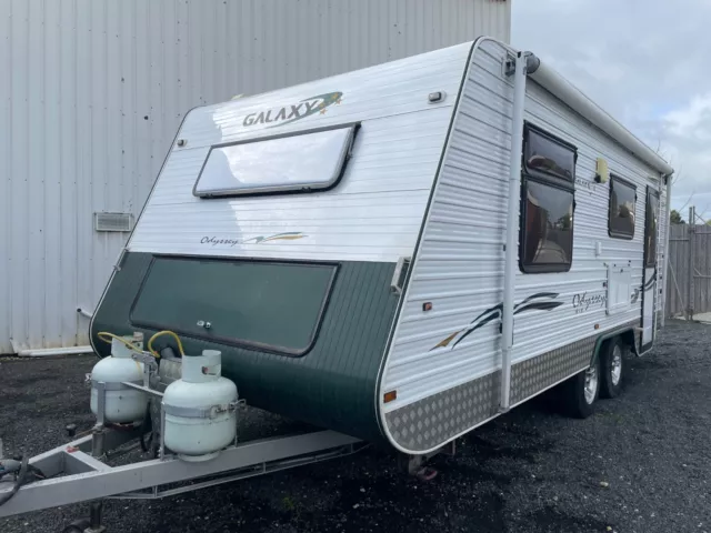 Galaxy Odyssey 20' Ensuite Lovely Caravan 2010  Ready To Roll Registered