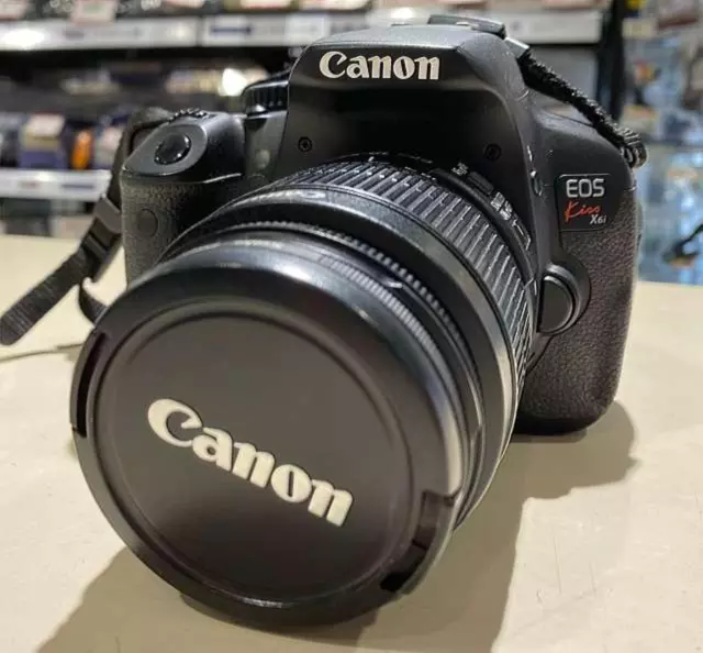 CANON Model number: EOS KISS X6I digital single lens reflex