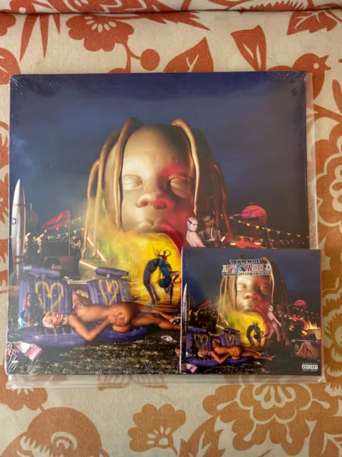 Astroworld by Travis Scott - Night Edition Vinyl and CD (Record, 2018)