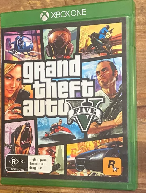 GRAND THEFT AUTO V, GTA 5, REGION FREE, Mint Condition, XBOX 360