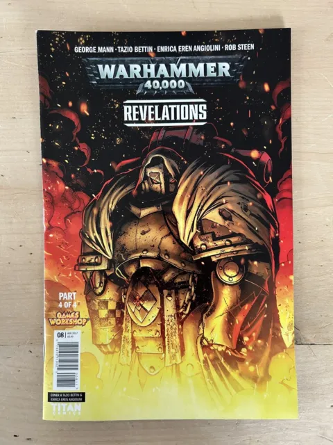 WARHAMMER 40000 REVELATIONS #4 (OF 4 Cover A Games Workshop Comic Book Bagged