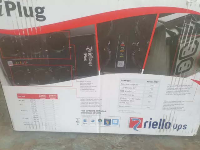 Alimentation Statique Iplug Ipg 800FR Riello Ups 2