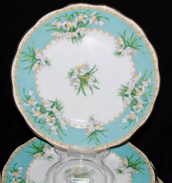 Vintage  "Marilyn" Queen Anne England Fine Bone China Lot 2 Bread Butter Plates