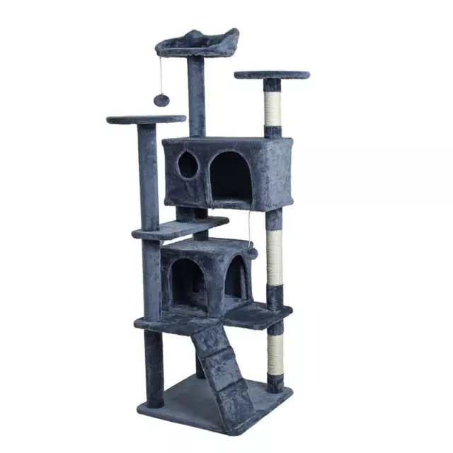 Kratzbaum Katzenbaum Katzenkratzbaum XL Kletterbaum 156 cm Spielbaum für Katzen