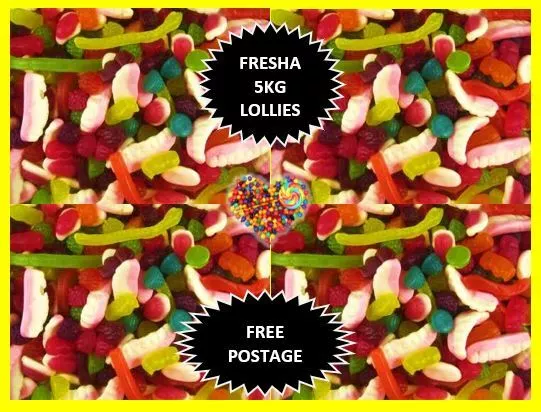 Bulk 5Kg Mixed Lollies Colourful Rainbow Candy Buffet Fresha Made In Australia