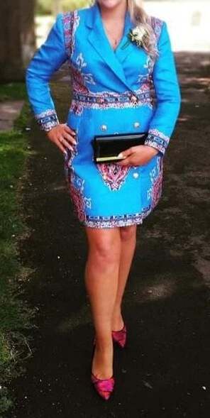 Comino couture deals blazer dress