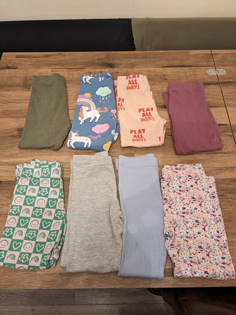 Girls leggings bundle age 5-6 NEXT &  George