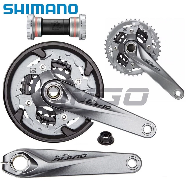Shimano Deore FC-M672 Kettenblatt 22T - 10-fach - Schwarz - Für 64mm BCD