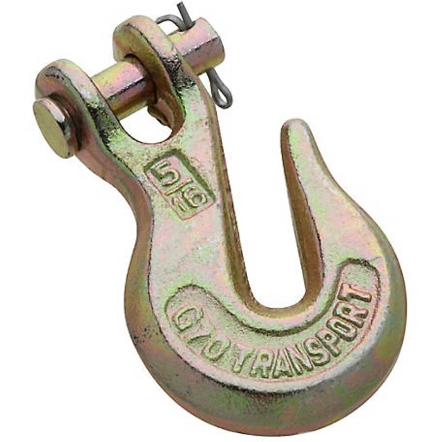 National Hardware N282-222cm Forcella Impugnatura Gancio, Giallo Cromato, Grado