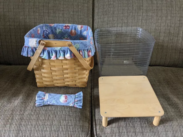 Longaberger 1998 Grandma Bonnie's Two Pie Basket - SIGNED!