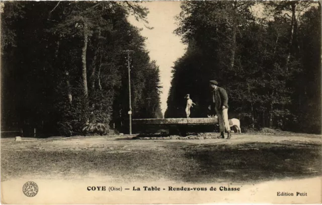 CPA Coye-la-Foret - La Table - Rendez-vous de Chasse (1032877)