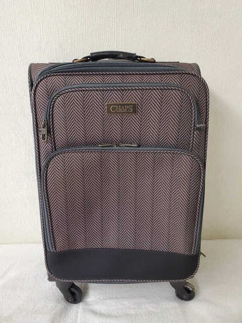 Cabin Luggage Chaps Luggage Bag CHAPS GREY CARRY On Suitcase
