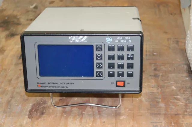 Laser Precision Corp Rm-6600 Universal Radiometer