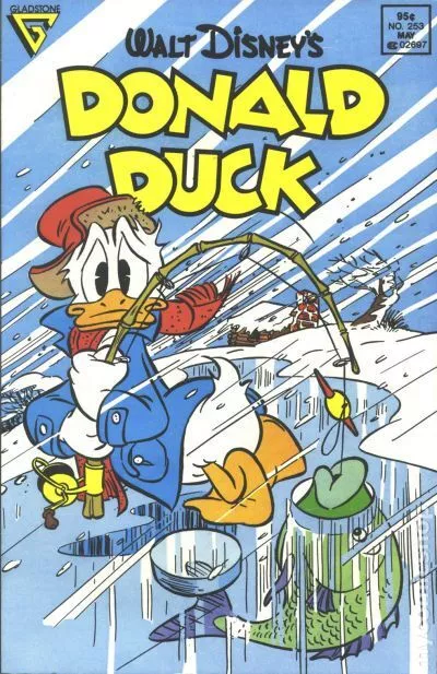 Donald Duck #253 VF+ 8.5 1987 Stock Image