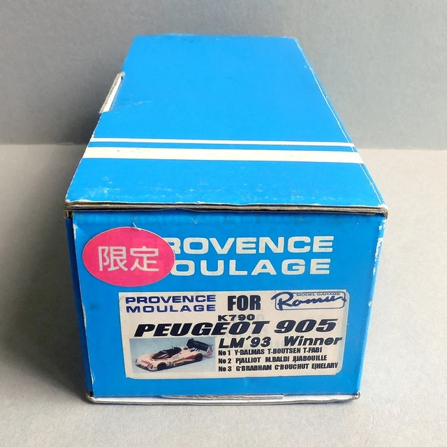 Kit moulure Provence à assembler 1/43 - Peugeot 905 Mexico GP 1990 - eBay