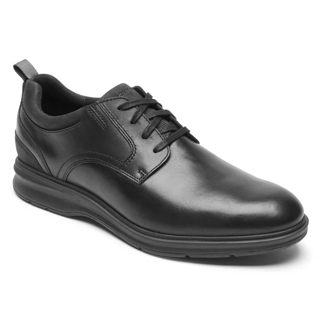 ROCKPORT TOTAL MOTION Sport Plain Toe Oxford Mens Black 