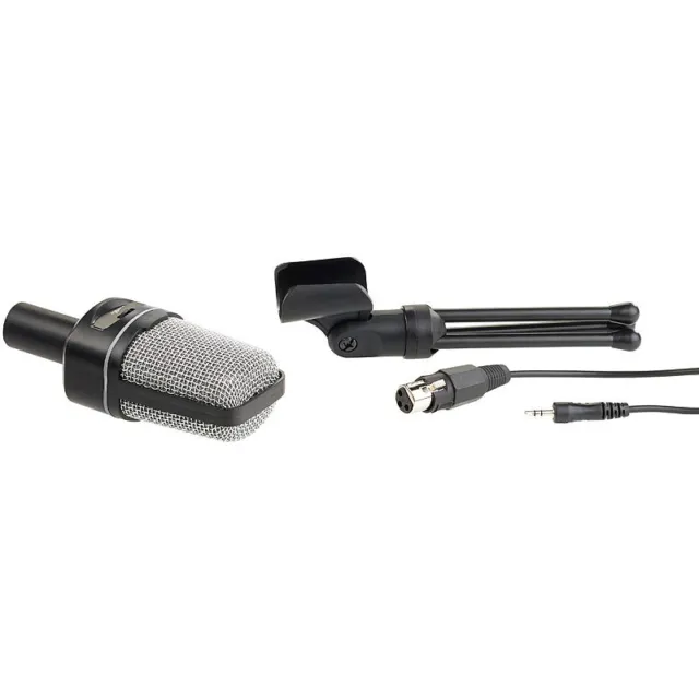 auvisio Profi-Kondensator-Studio-Mikrofon mit Stativ, 3,5-mm-Klinkenstecker 3