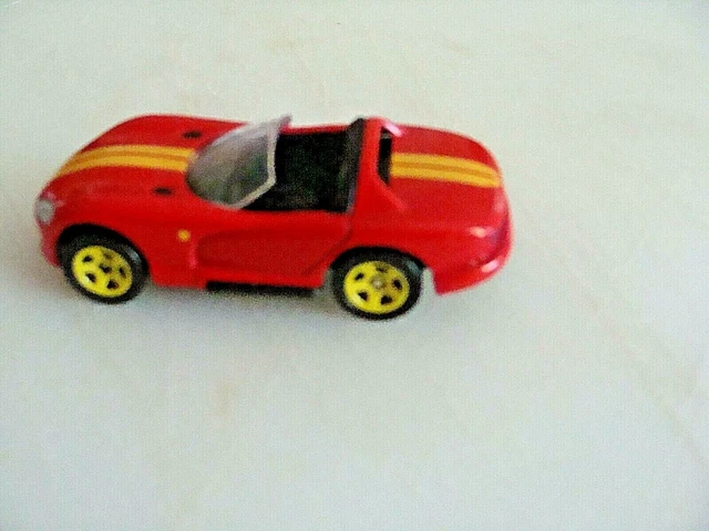 DODGE VIPER - HOT WHEELS 1992 - 1:64 CAR - LOOSE w/NO PACKAGE - PLEASE READ !!! 3
