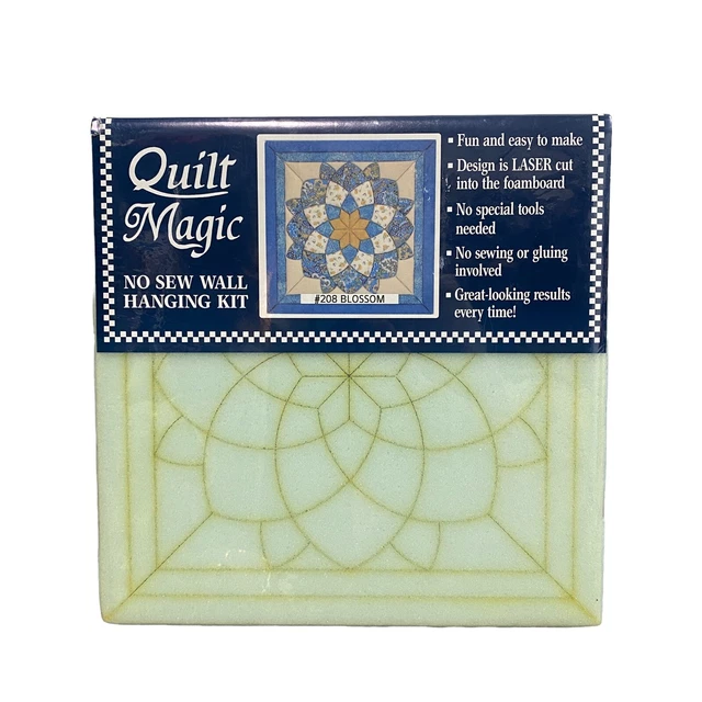 Kit colgante de pared sin costura Magic Blossom #208 paquete sellado sin tela