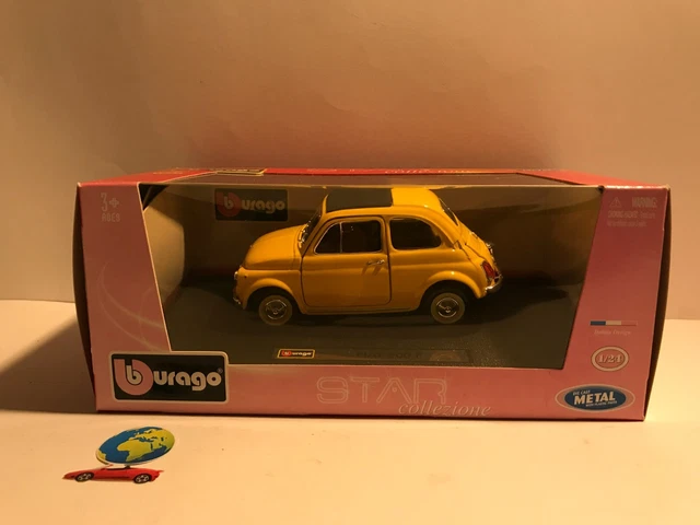 Fiat 500e La Prima 2021 1:43 grijs metallic