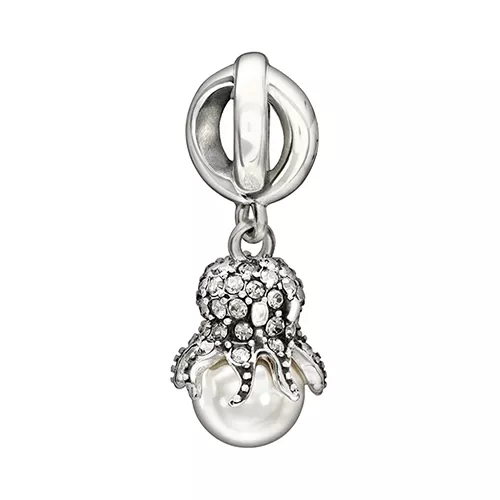 Chamilia Charms Tintenfisch mit Perle (2025-1093) Silber 925/-