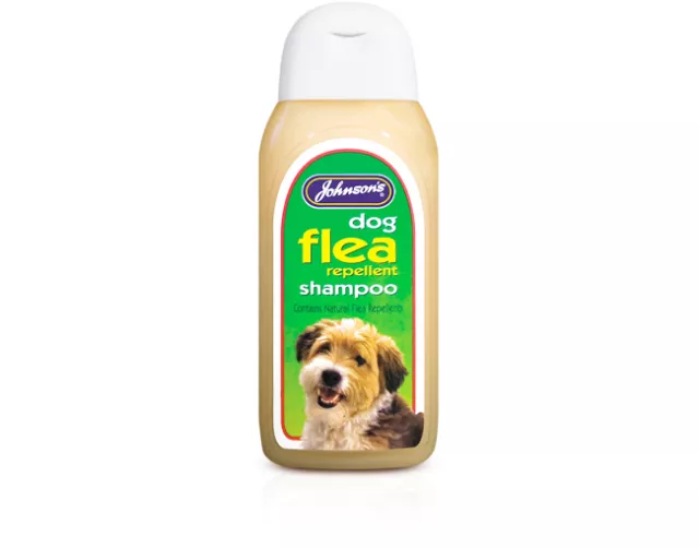 Johnsons Dog Flea Cleansing Shampoo 200ml