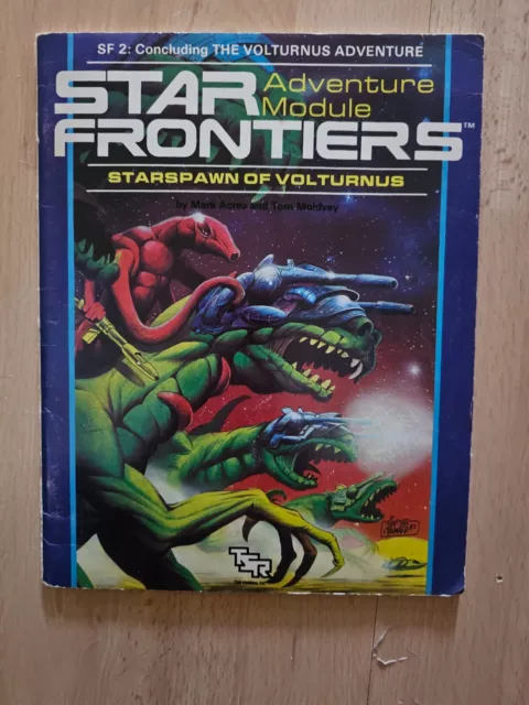 Star Frontiers SF2 Starspawn of Volturnus TSR (Original)