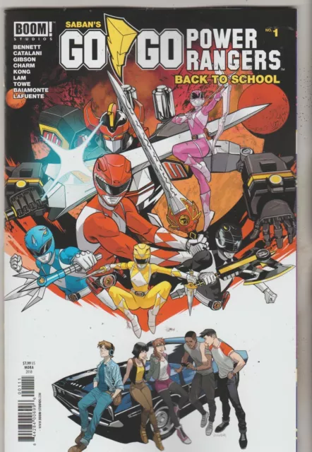 Boom Studios Go Go Power Rangers Back To School #1 September 2018 1St Print Nm