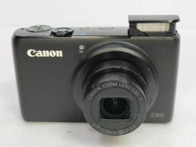 Canon PowerShot S95 10.0MP Compact Digital Camera Used from Japan