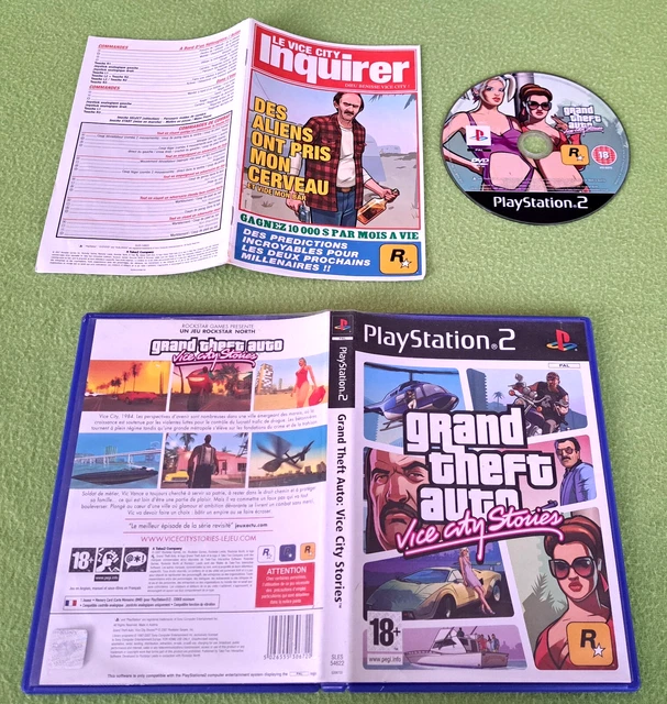 GRAND THEFT AUTO: Vice City (Sony PlayStation 2 manuel complet sans