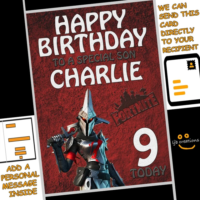 Biglietti Invito Compleanno Da Stampare Fortnite - Foto 4