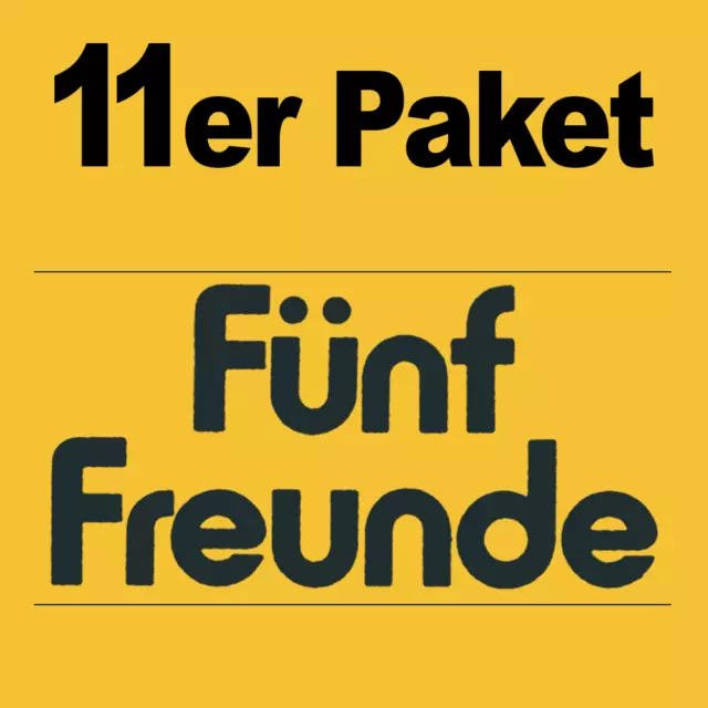 XXL 11er Paket  |  Fünf Freunde  |  Kühlschrankmagnete  |  NEU | Folge 11-21